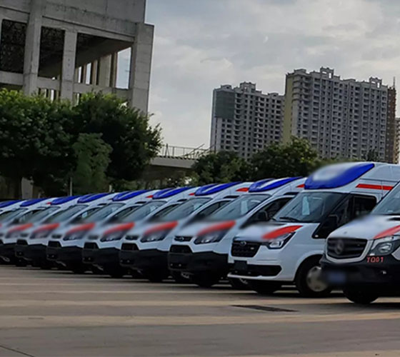 木兰县服务车队展示