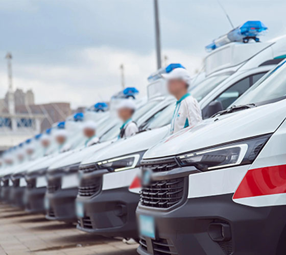 木兰县服务车队展示